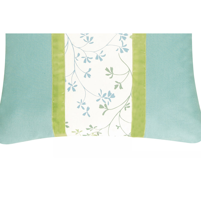 Patch Stripes Pieced Pillow