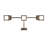 Jalea Steel Flush Mounted Sconce