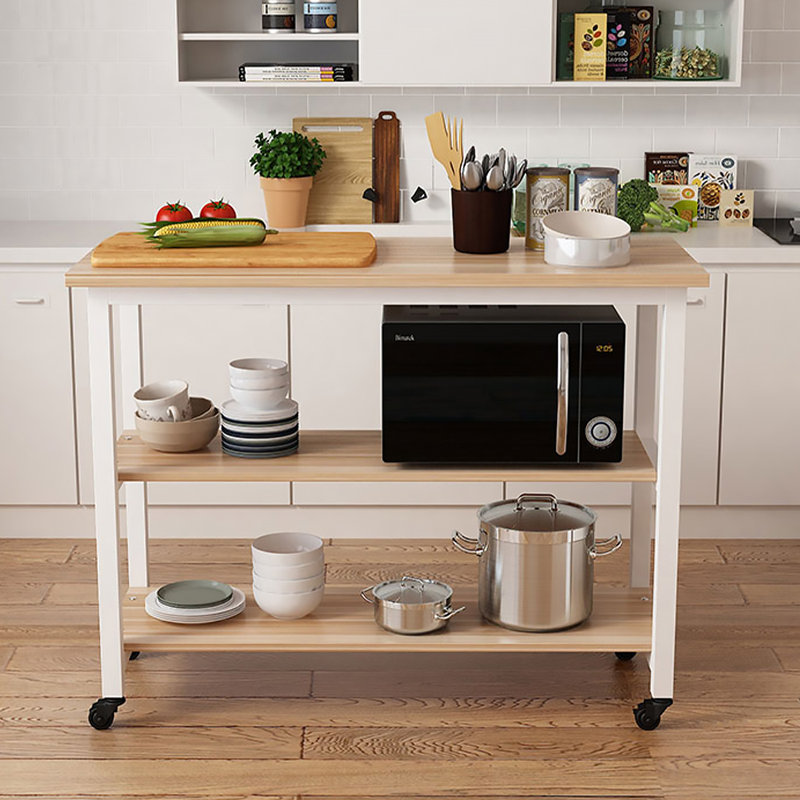Kitchen Island, 33.5" H x 47.2" W x 15.7" D