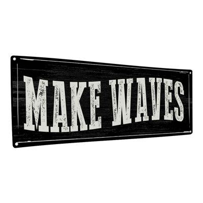 Décoration murale «Make Waves»