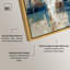 «Layers of Time Duo», ensemble de reproductions d'art encadrées par Art Remedy, cadre doré, 30 x 36-286465353-286465354