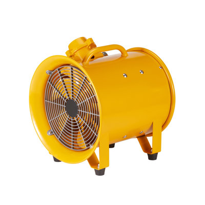 10-Inch Heavy Duty Industrial Portable Blower Fan, High Velocity Shop Exhaust Ventilator with 350W Motor & Handle