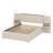 Upholstered Platform Bed With Reading Lights-1150374929