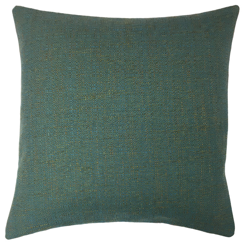 Coussin décoratif, 20 po x 20 po, Bleu sarcelle
