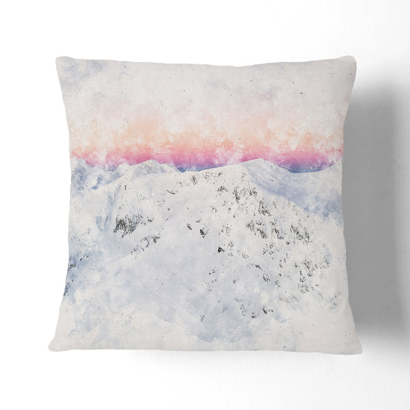 Square Cushion, 40cm H x 40cm W x 15cm D, White
