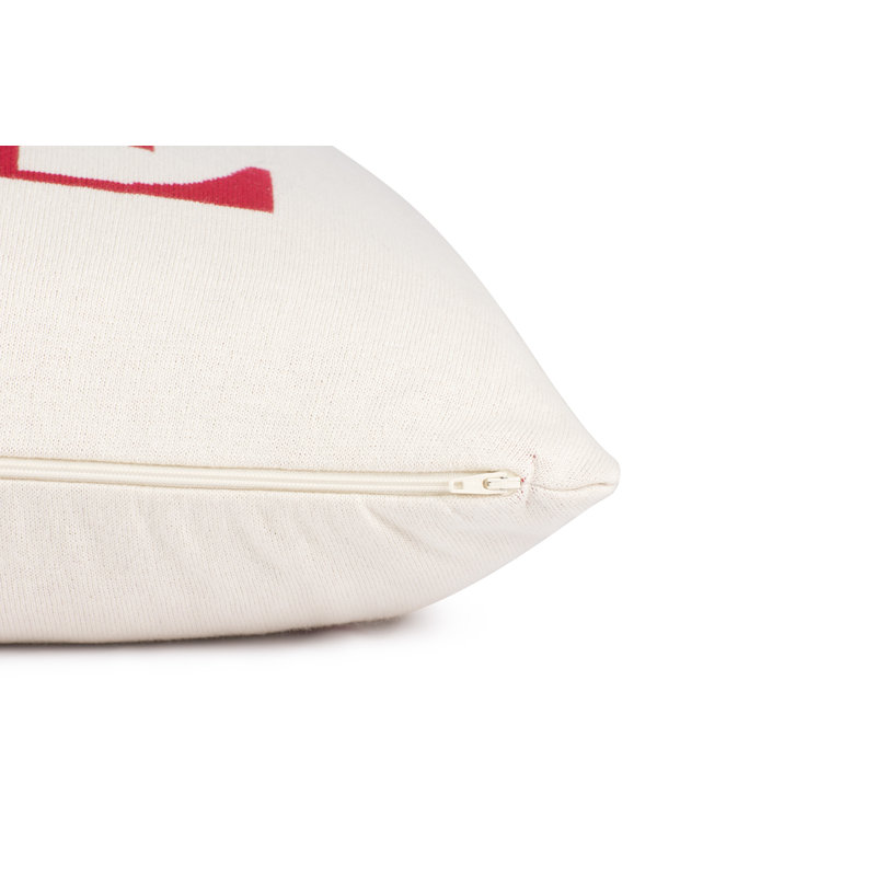 Red Square Cushion Cover