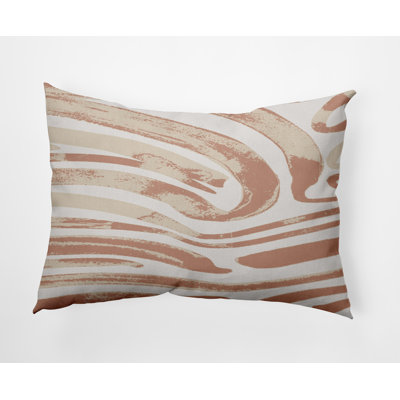 Animal Print Outdoor Reversible Throw Pillow