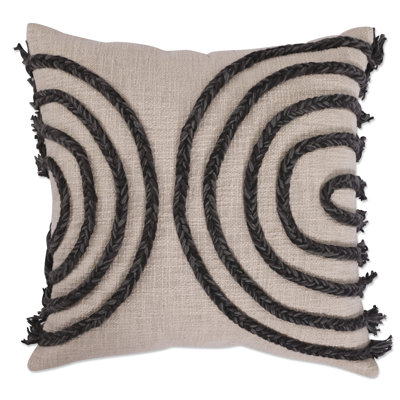 Housse et insert de coussin carré 100% coton 