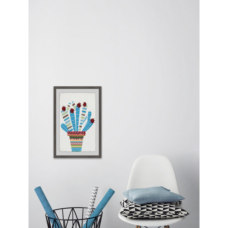 Cheerful Succulent I - Graphic Art, 61cm H x 41cm W