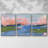 Kattskill Bay - 3 Piece Floater Frame Print on Canvas-2056347581-2056347583