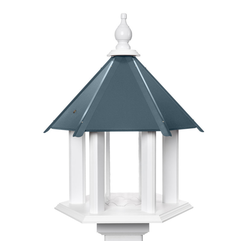 Mangeoire à oiseaux Kreider Tube, Bleu clair