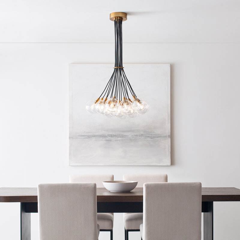 Gambit 19 - Light Pendant, Yes, Aged Brass