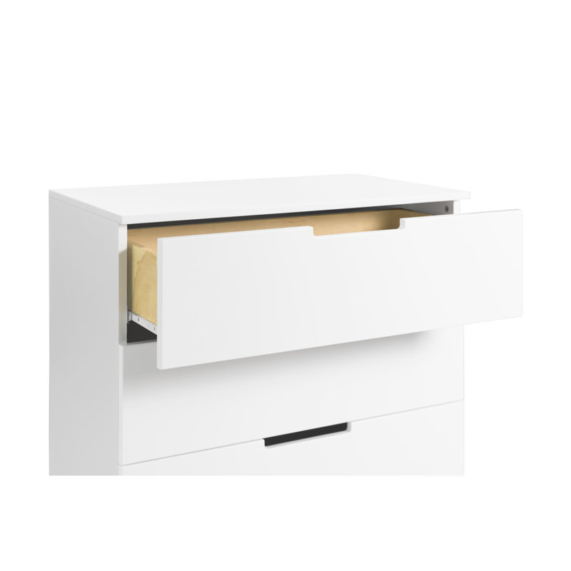 Commode à langer Modo, Blanc / Naturel