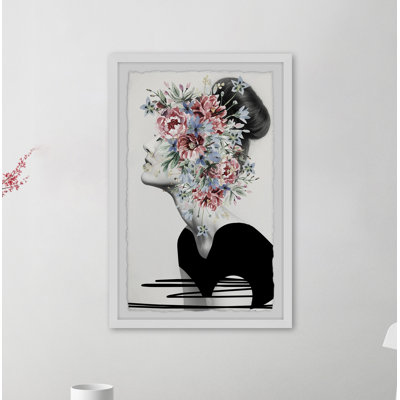 Flower Flower par Marmont Hill - peinture encadrée