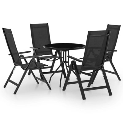 Haveard 4 - Person Round Patio Dining Set