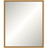 Distressed Gold Old World Mirror