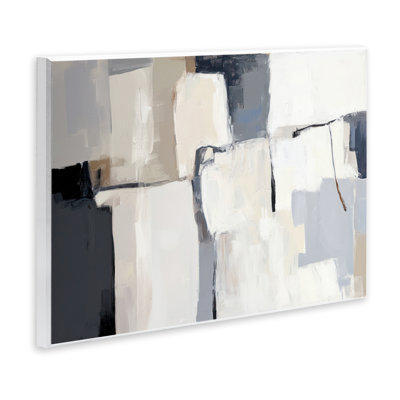 Tapisserie abstraite abstraite sur plaque neutre, design par Irena Orlov