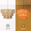 Lagoudera 1 - Light Natural Geometric Pendant