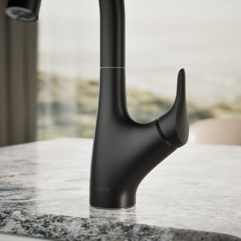 Rival Single-Handle Bar Sink Faucet, Matte Black