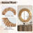 Decorative Wood Framed Round Mirror-288668795-288668793