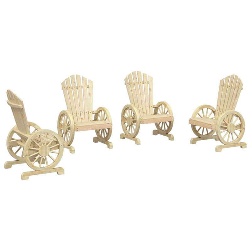 Nanciann Fir Outdoor Adirondack Chair