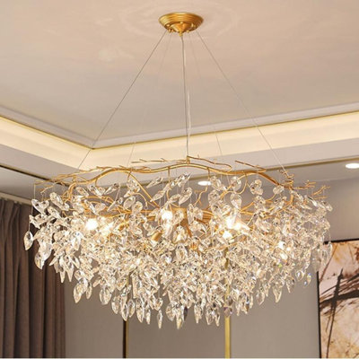 Lucinda 8 - Light Crystal Chandelier