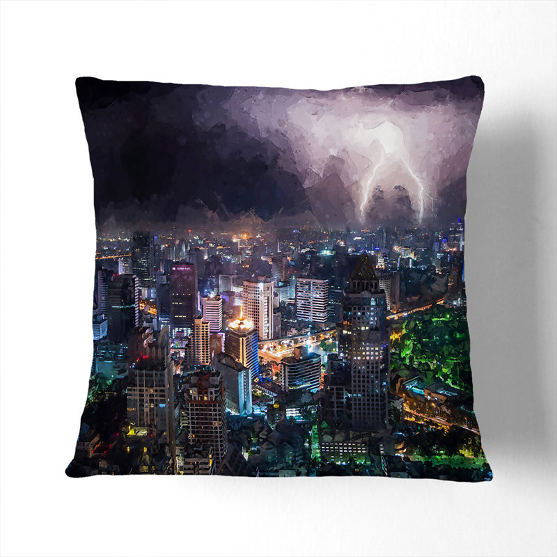 Square Cushion, 40cm H x 40cm W x 15cm D