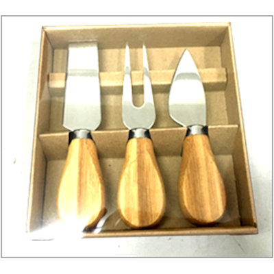 Ensemble de 3 couteaux à fromage Diffendal