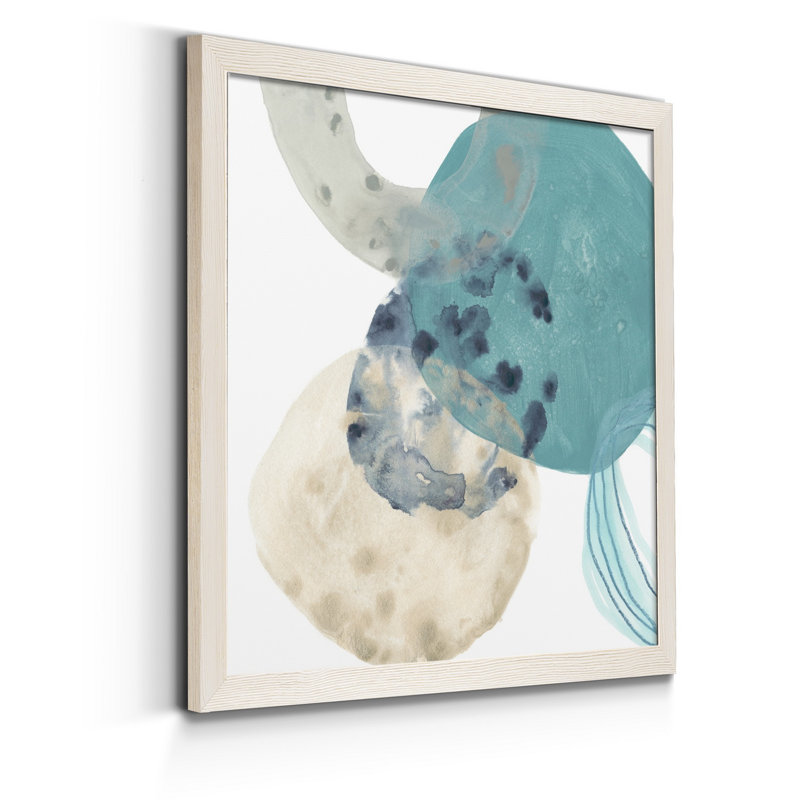 Diadème III, reproduction d’art sur toile encadrée, H 31,5 po x l 31,5 po x P 1,5 po, Cadre blanc