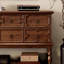Buffet rétro en bois massif-1202504894