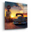 «Route 66 8» par Ray Heere, art mural en verre acrylique-278993043