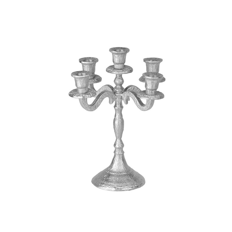 12.6'' H Metal Tabletop Candelabra