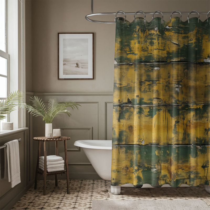 Calizza Shower Curtain, 74"H x 71"W
