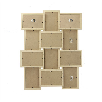 Michiana Brown Wood Mirrored Picture Frame