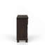 Commode sept tiroirs cerisier foncé-409528912