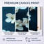 Décoration murale 3 pièces Moody Blossom Contrast - cornouiller-129076157-129076164