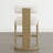 Upholstered Solid Wood Counter Stool-278287508