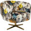 Swivel Armchair Peony Flower-54737848-54737847