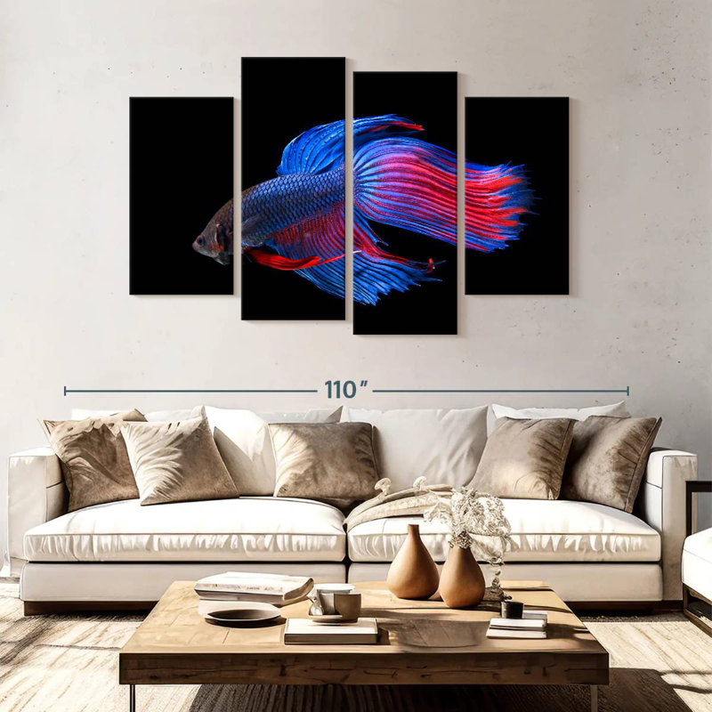 Poisson Betta brillant