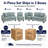 4-Piece Modular Sectional Sofa with Reversible Chaise and Toss Pillows-1907226115