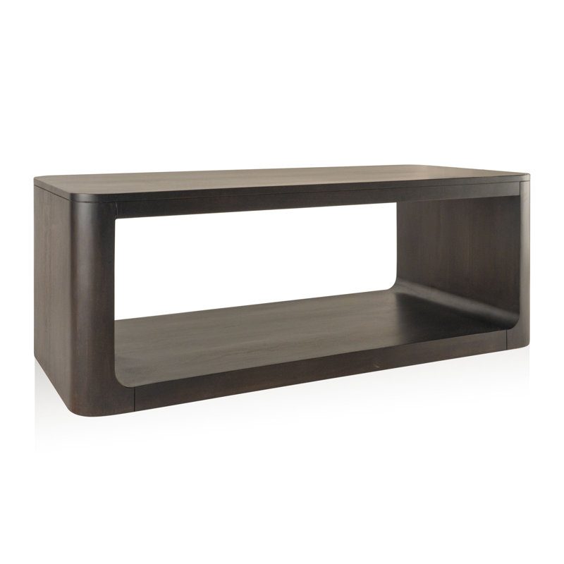 Presley Coffee Table, Dark Walnut, 18" x 48" x 22"
