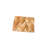 Acacia Herringbone Rectangular Cutting/Serve Board With Inset Handles, Large