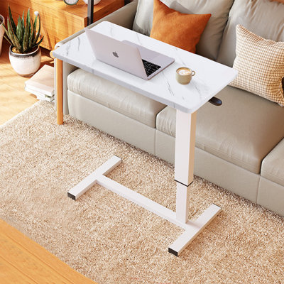 Adjustable Height and Foldable Iron Computer Desk