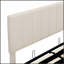 Lit plateforme tapissier avec système de rangement hydraulique, beige, alliant confort et organisation pour les chambres modernes-1349139144-1349139145