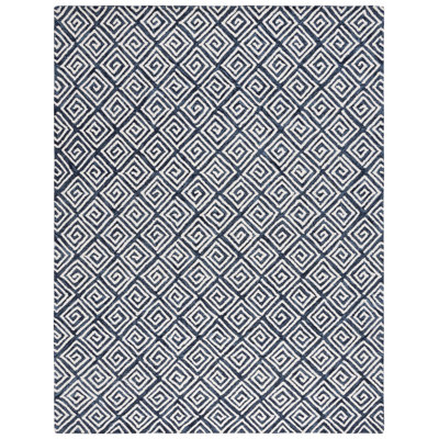 Tashieka Hand Tufted Wool And Cotton With Latex Geometric Rug