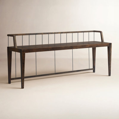 Cili 60" Solid Wood Bench