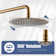 PureEssence Pressure-Balanced (Temperature And Volume) Complete Shower System with Rough in-Valve