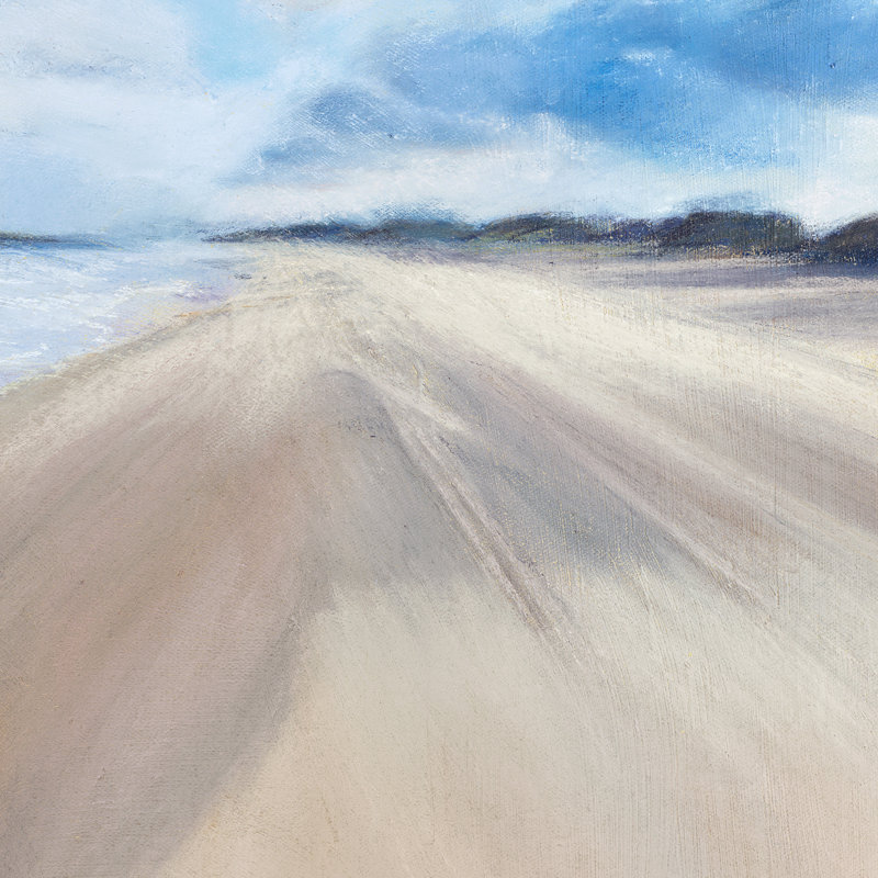 Wind Swept Beach Painting