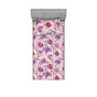 Rose doux, mauve foncé / floral