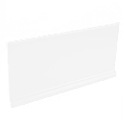 Color Beat Satin 8" L x 4" W Ceramic Cove Base Tile Trim